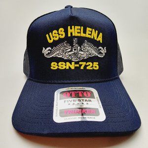 USS HELENA SSN-725 Hat Embroidered Baseball Hat